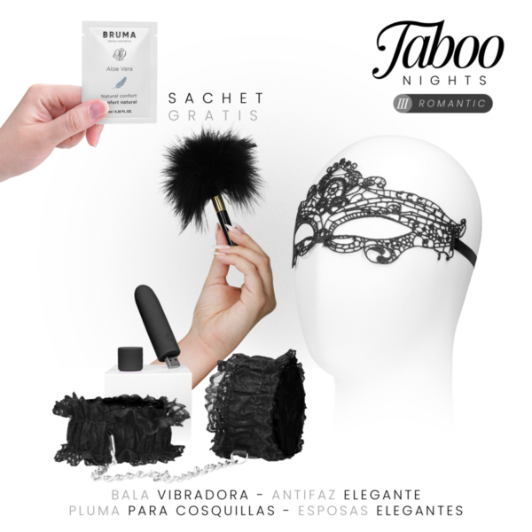 Imagen del artículo erótico TABOO NIGHTS - 3: ROMANTIC DREAMKIT de TABOO NIGHTS en la sección ARTÍCULOS VARIOS de Millenial Sexshop.