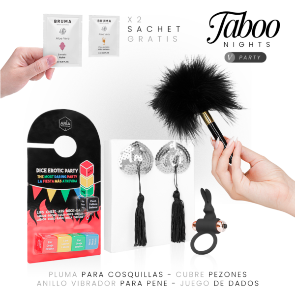 Imagen del artículo erótico TABOO NIGHTS - 5: PARTY DREAMKIT de TABOO NIGHTS en la sección ARTÍCULOS VARIOS de Millenial Sexshop.